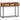 Masă consolă, auriu, 90 x 30 x 75 cm, lemn masiv reciclat