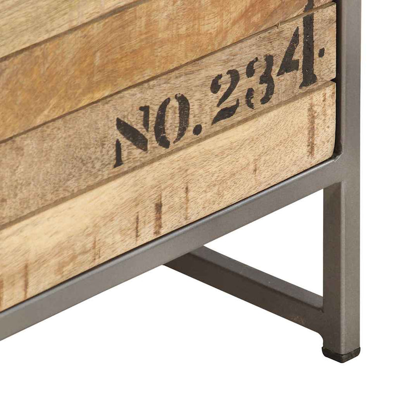Dulap cu sertare, 45 x 30 x 105 cm, lemn masiv de mango