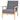 Set de canapele, 3 piese, gri închis, material textil