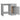 Birou, gri beton, 100x50x76 cm, lemn prelucrat