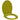 Capac WC cu închidere silențioasă, verde, oval