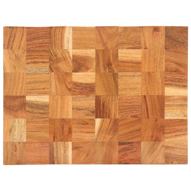 Placă de tocat, 40 x 30 x 3,8 cm, lemn masiv de acacia