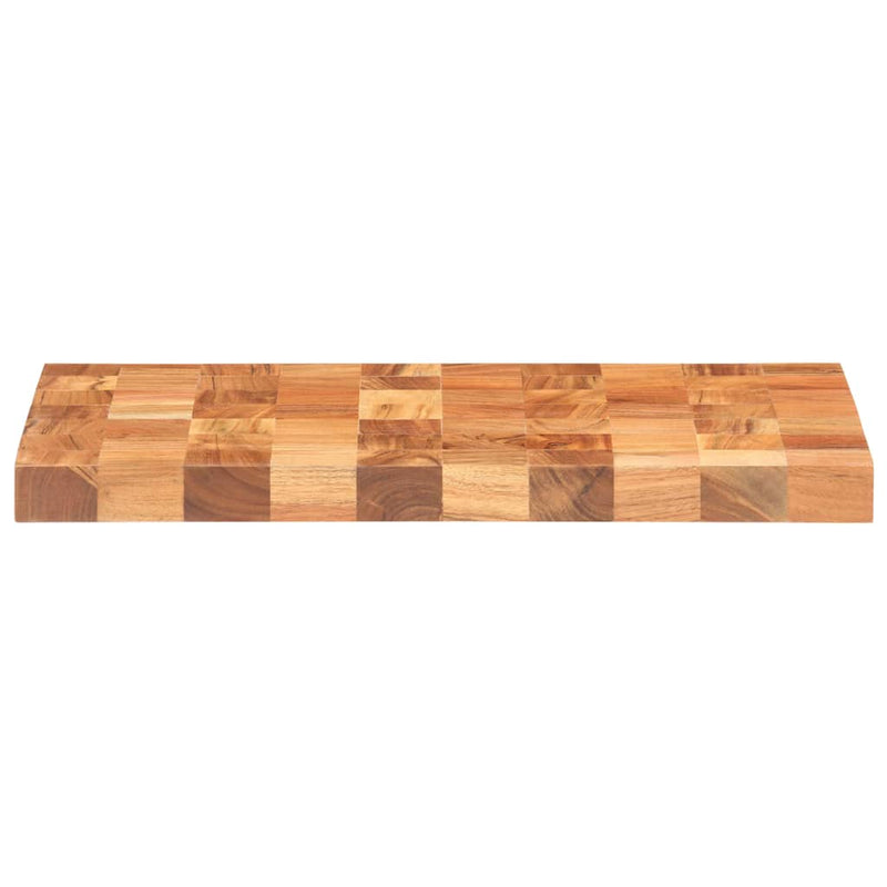 Placă de tocat, 50 x 34 x 3,8 cm, lemn masiv de acacia