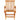 Set mobilier de exterior pliabil, 7 piese, lemn masiv de tec