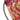 Scaun rotund Chindi, multicolor, material textil
