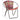 Scaun rotund Chindi, multicolor, material textil