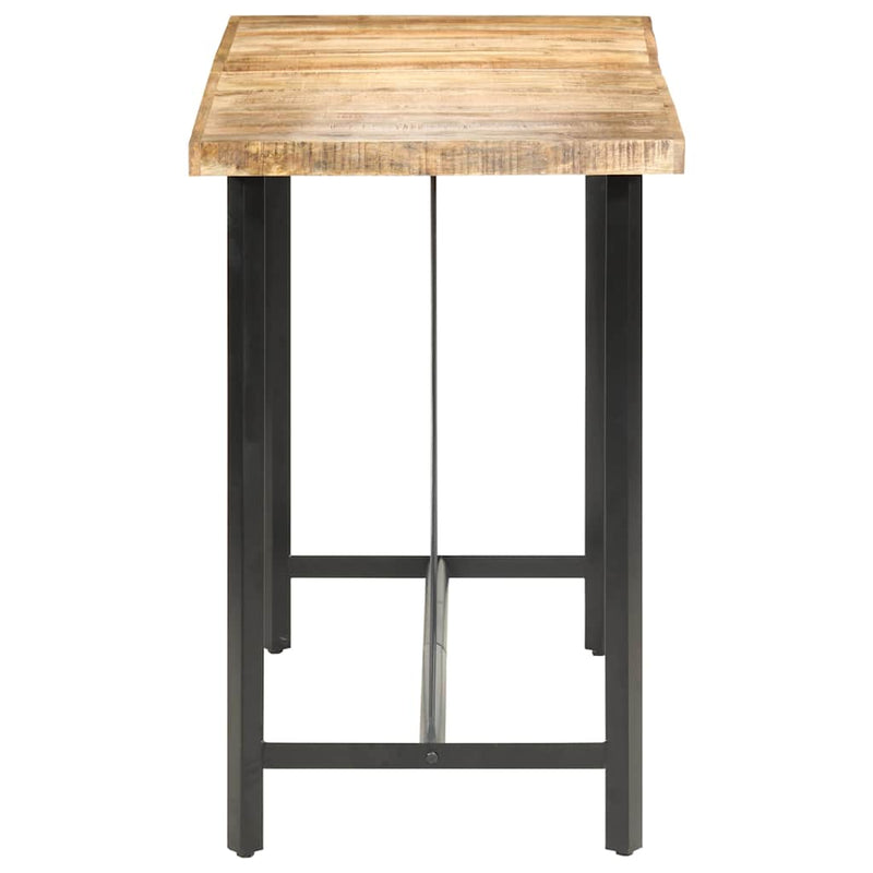 Masă de bar, 180x70x107 cm, lemn de mango nefinisat