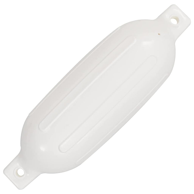 Bară de protecție barcă, 4 buc., alb, Ø 16x58 cm, PVC
