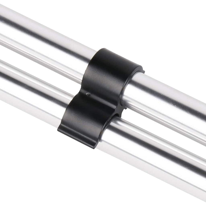 Stâlpi de susținere parasolar barcă Bimini, 2 buc., aluminiu