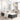Cadru pat continental, gri, 100x200 cm, material textil