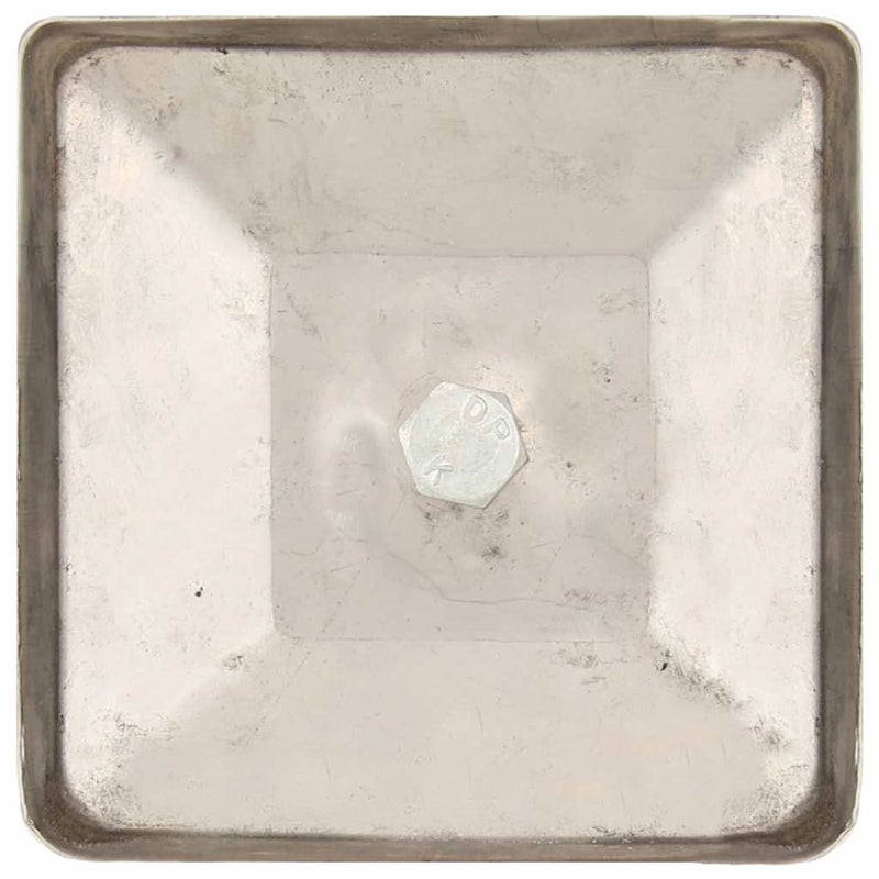 Capace stâlpi tip glob, 6 buc., 81x81 mm, oțel inoxidabil