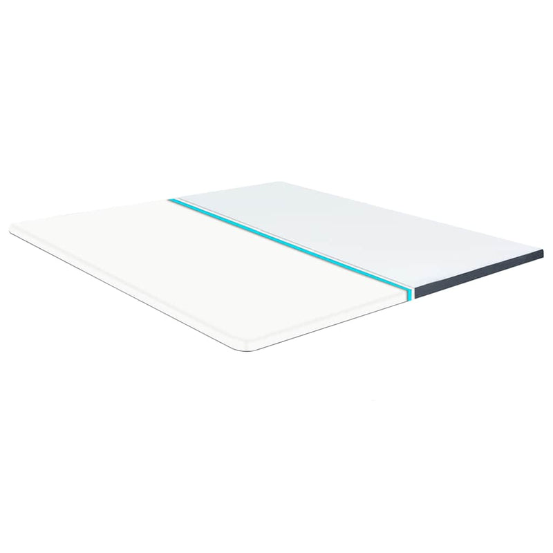 Topper saltea pentru pat continental 200x160x5 cm moale mediu