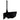 Accesoriu plug motocultor, negru, metal
