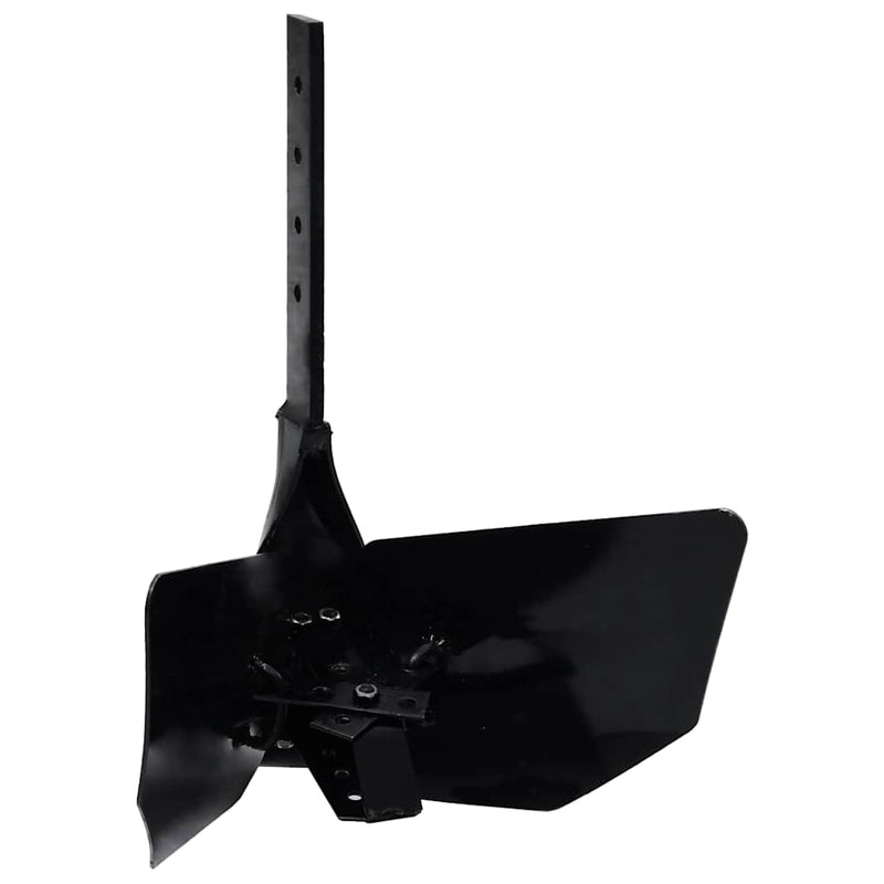 Accesoriu plug motocultor, negru, metal