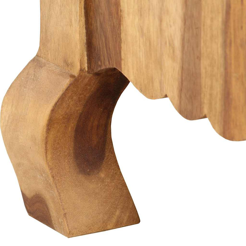 Dulap TV, 115x30x42 cm, lemn masiv