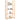 Etajere cu 5 niveluri, 3 buc., 80x38x170 cm, pin masiv, 250 kg