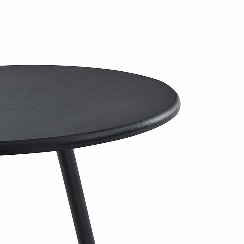 Set mobilier de bar, 5 piese, negru, material textil