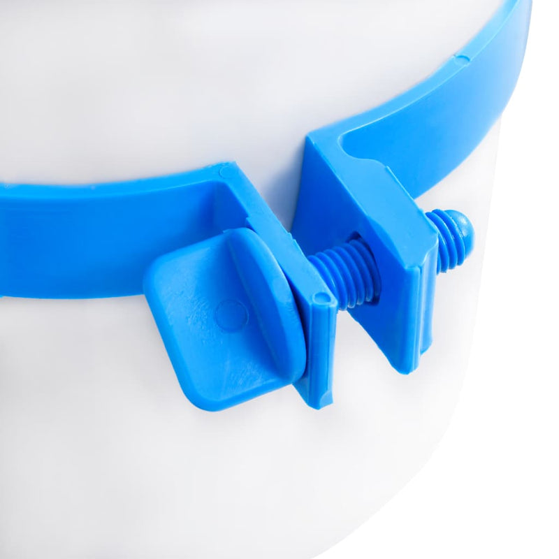 Skimmer de piscină suspendat și pompă cu adaptor 16 cm plastic