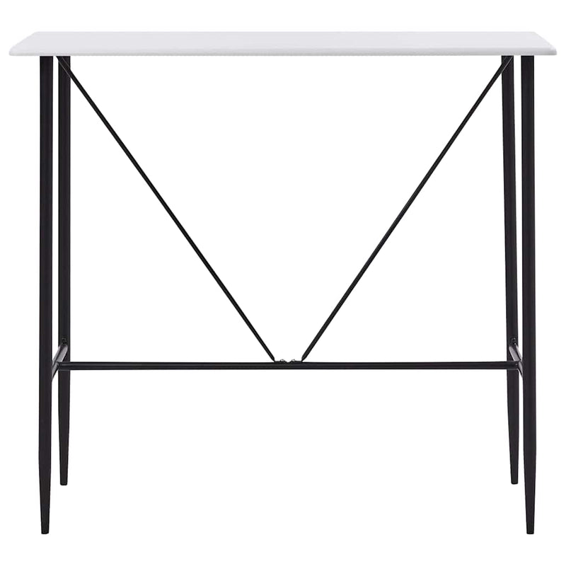 Set mobilier de bar, 5 piese, gri închis, material textil
