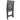 Set mobilier de bistro pliabil, 3 piese, antracit, plastic