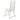 Scaune pliabile rabatabile, 2 buc., plastic, alb