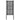 Poartă de grădină din oțel, 100x200 cm, antracit