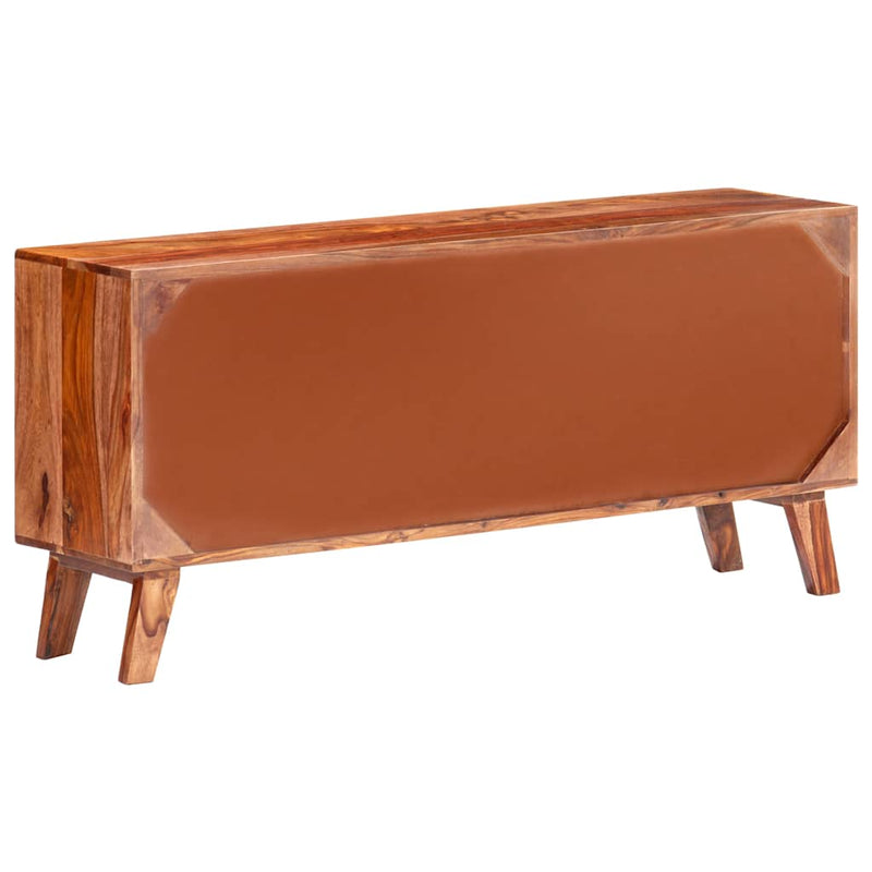 Dulap, gri, 120x30x55 cm, lemn masiv