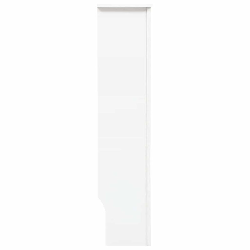 Măști de calorifer, 2 buc., alb, 112 x 19 x 81,5 cm, MDF