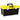 Cutie de scule, galben, 595x337x316 mm, plastic