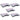Cutii sortare 5 buc separatoare reglabile 385x283x50 mm plastic