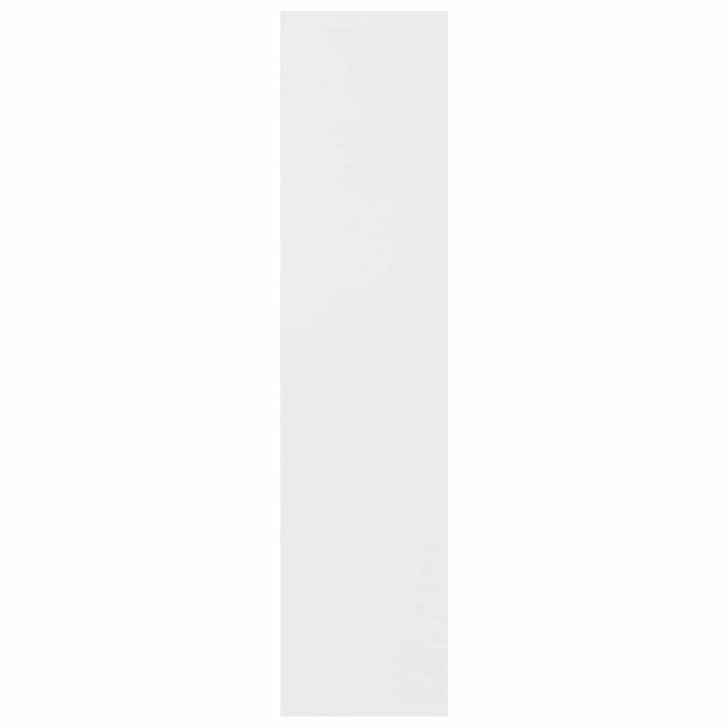 Bibliotecă, alb, 50x25x106 cm, lemn prelucrat