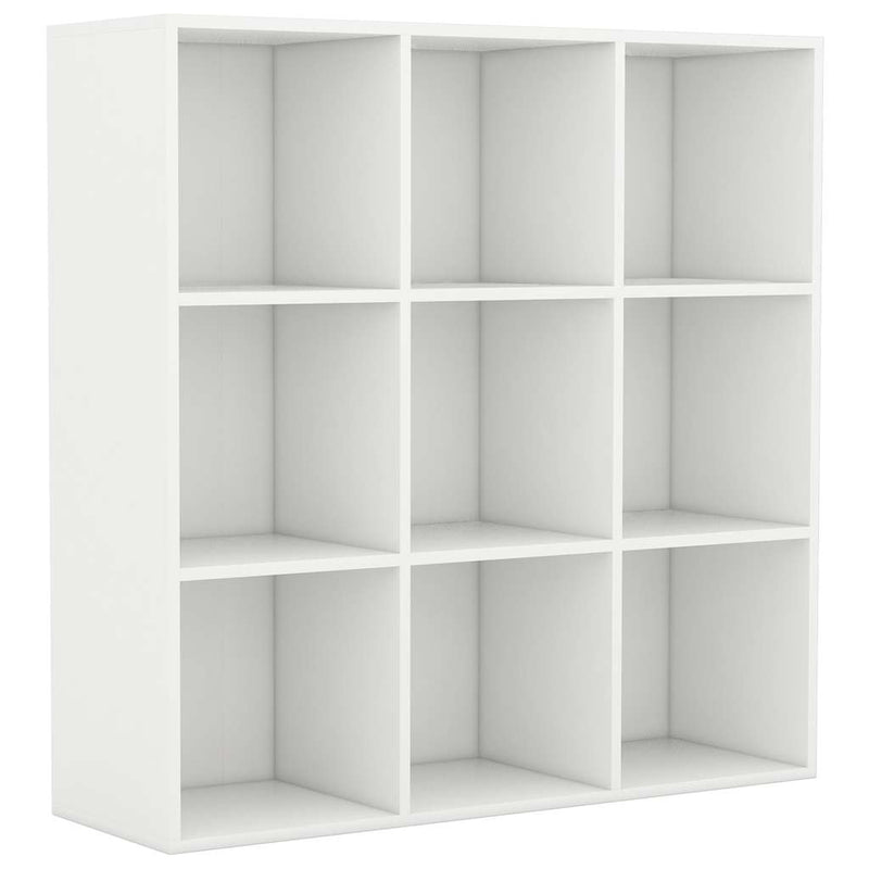 Bibliotecă, alb, 98x29x97,5 cm, lemn prelucrat