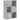 Dulap de depozitare, gri beton, 60x29,5x90 cm, lemn prelucrat