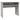 Birou, gri beton, 90 x 50 x 74 cm, lemn prelucrat