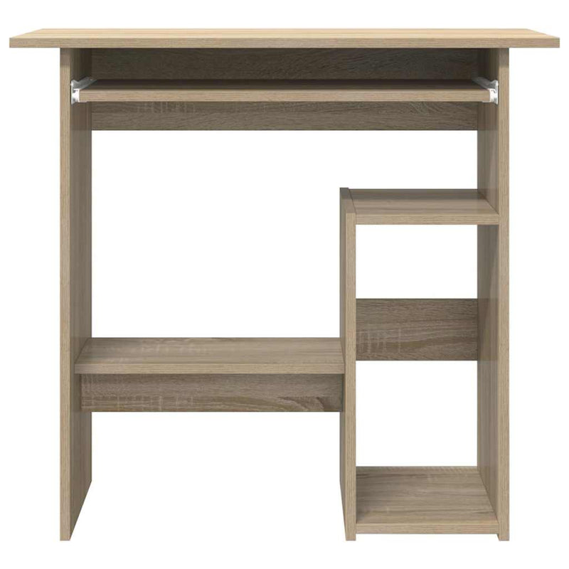 Birou, stejar sonoma, 80x45x74 cm, lemn prelucrat