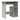 Birou, gri beton, 80x45x74 cm, lemn prelucrat