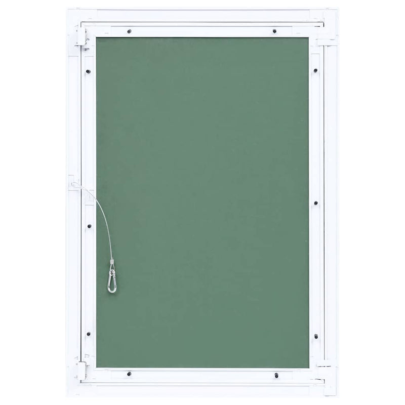 Trapă de acces din gips-carton, cadru de aluminiu, 300 x 600 mm