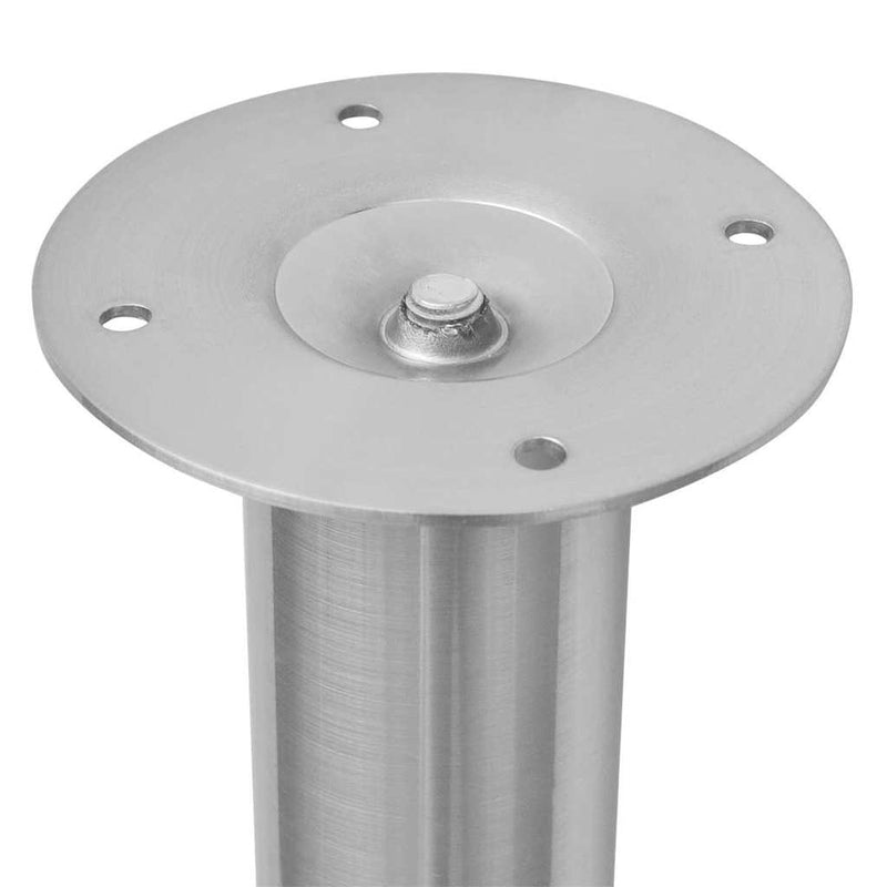 Picioare masă telescopice 4 buc, oțel inoxidabil, 710 mm-1100 mm