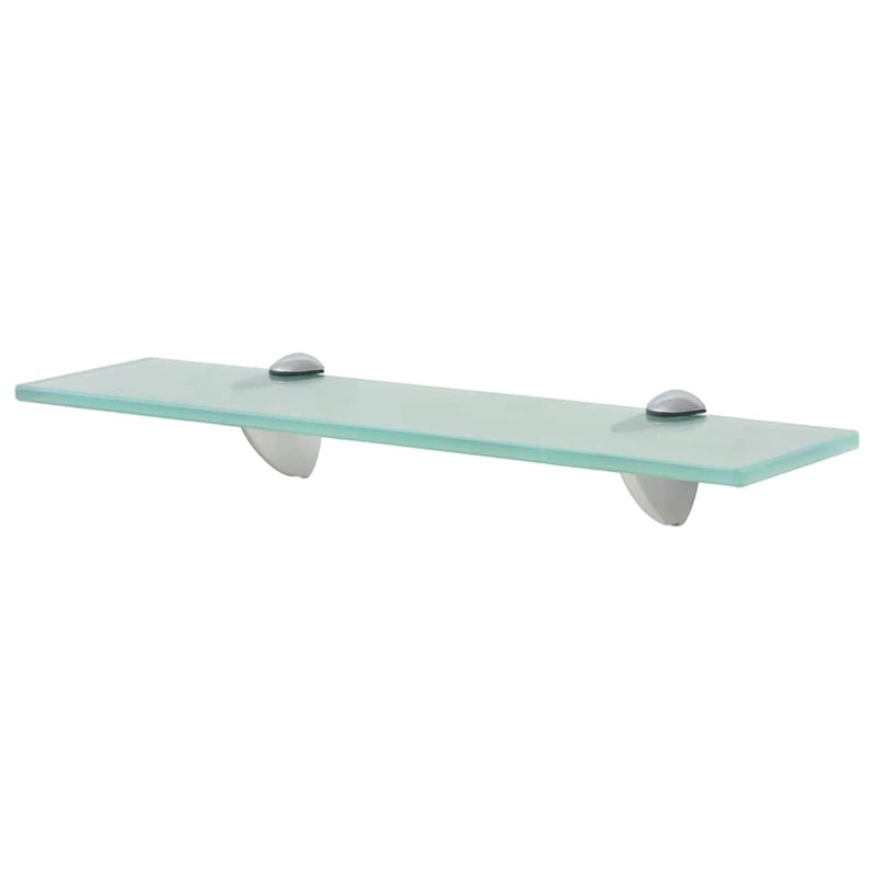 Rafturi suspendate, 2 buc,. 40 x 10 cm, sticlă, 8 mm