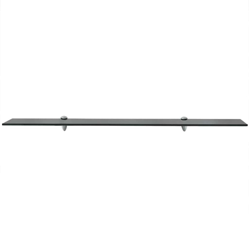 Rafturi suspendate, 2 buc., 100 x 10 cm, sticlă, 8 mm