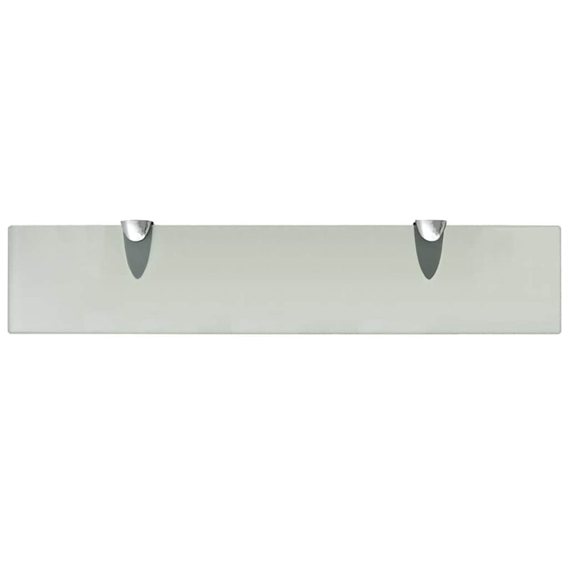 Rafturi suspendate, 2 buc., 50 x 10 cm, sticlă, 8 mm