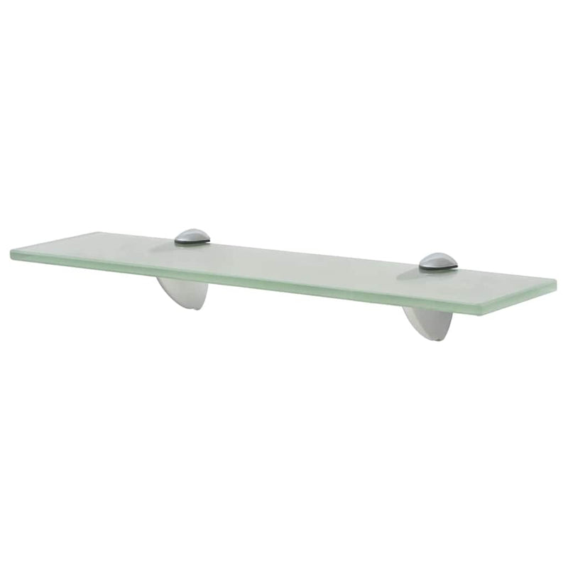 Rafturi suspendate, 2 buc., 40 x 20 cm, sticlă, 8 mm