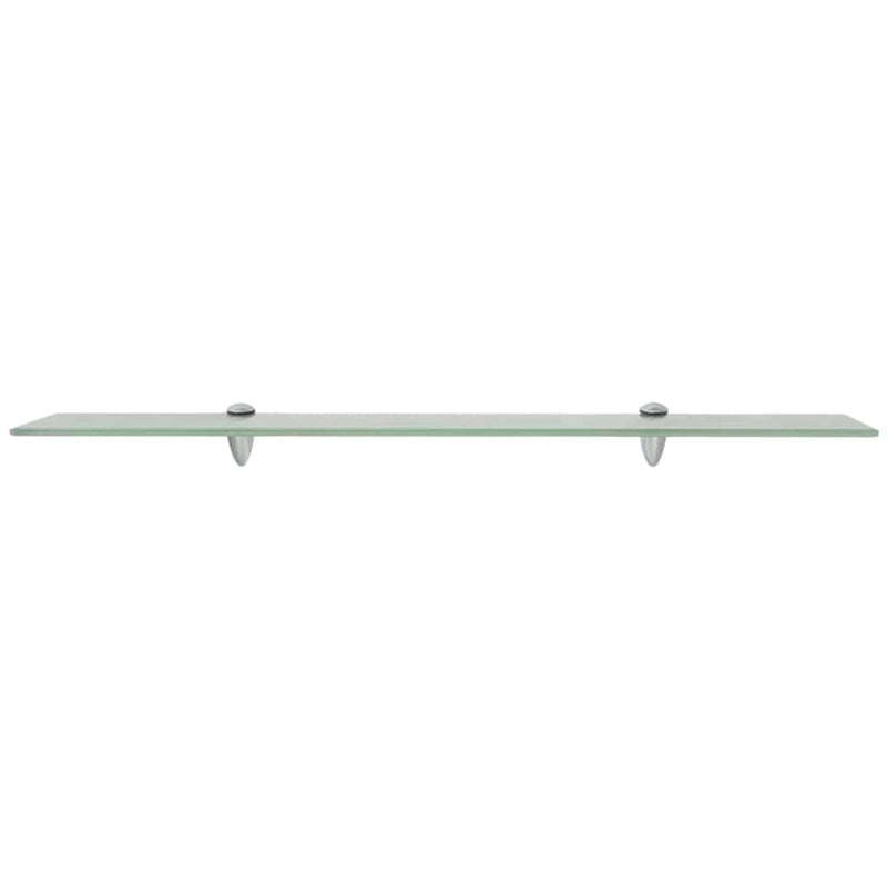 Rafturi suspendate, 2 buc., 80 x 20 cm, sticlă, 8 mm