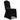 Huse de scaun elastice, 24 buc., negru