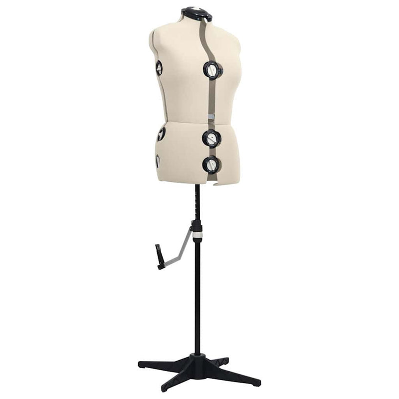 Formă pentru rochie femeie reglabilă crem, dimensiune M 40-46