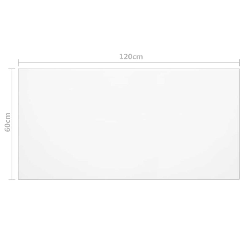Folie de protecție masă, mat, 120 x 60 cm, PVC, 1,6 mm