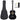 Set de chitară clasică pentru copii, 8 piese, negru, 3/4 36"