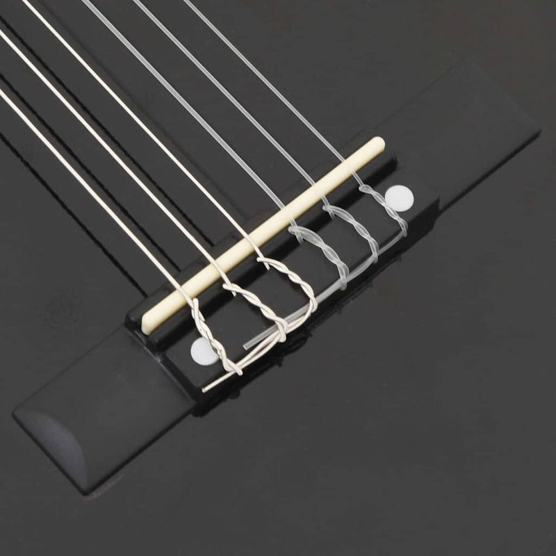 Chitară clasică pentru începători și copii, negru, 1/2 34"