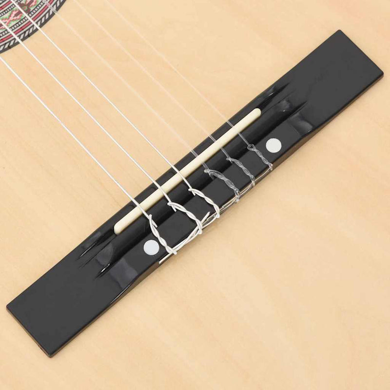 Chitară acustică occidentală, cu 6 corzi, 38", lemn de tei