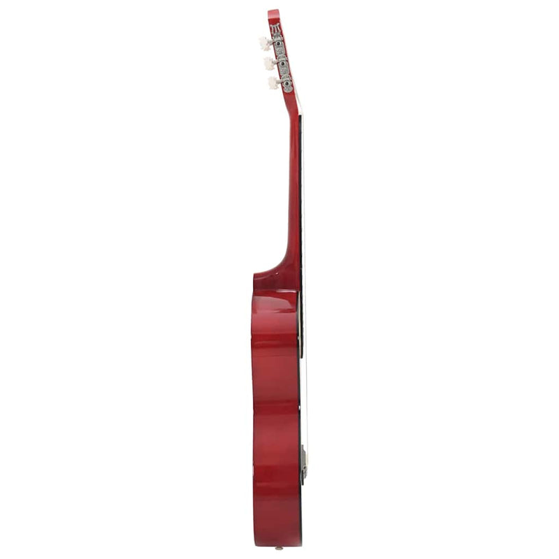 Set chitară acustică occidentală 12 piese, cu 6 corzi, 38"